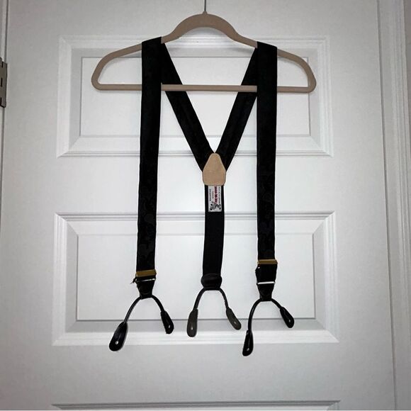Vintage Balacine The Tie Works Mickey Mouse Suspenders - Picture 1 of 5